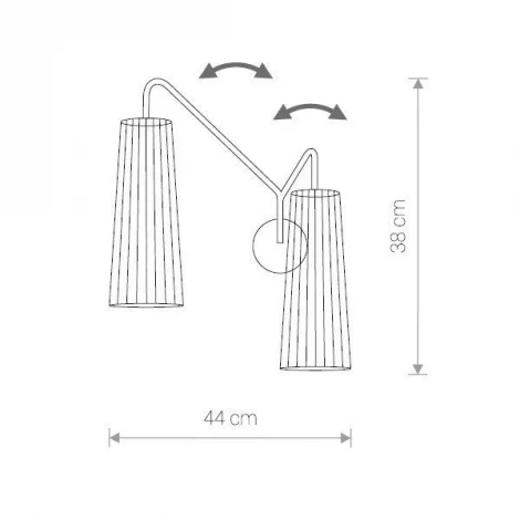 Бра Nowodvorski Dover 9260 (220V)