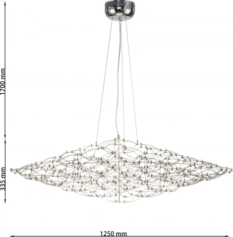 Подвесной светильник Favourite Thinner 4305-12P (LED, 220V, на проводе)