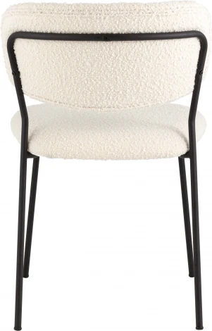 Стул Stool Group Кэрол без подлокотников букле белый