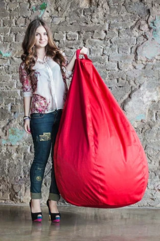 Кресло мешок Dreambag Груша Фьюжн Красное (XL, Классический) 5002321