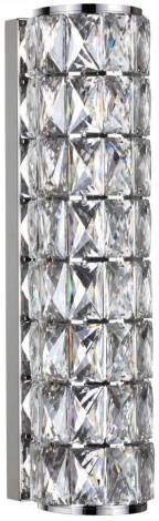 Настенный светильник Odeon Light Panta 4927/8WL хром/металл/хрусталь LED 8W 4000K 463Лм (220V, круглые)