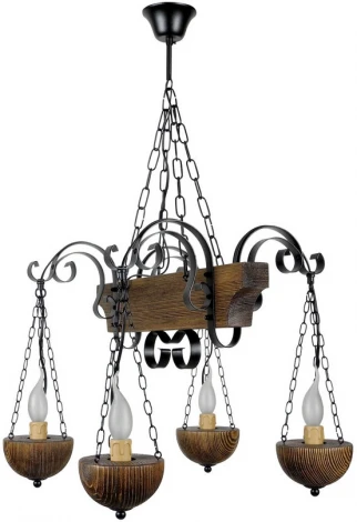 Подвесная люстра Тарьсма Пирамида Пирамида-4 (220V, на цепи, подсвечник, свеча)