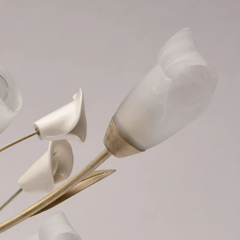 Потолочная люстра MW-Light Восторг 242016906 (220V, цветы, листья)