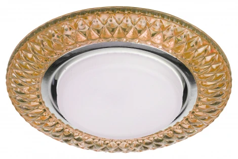 Встраиваемый точечный светильник Эра DK LD23 CHP/WH