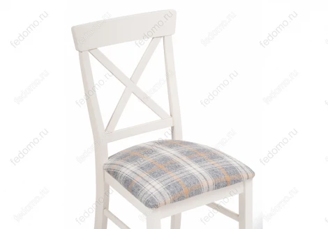 Деревянный стул Woodville Калатея слоновая кость / ткань Р19 499597