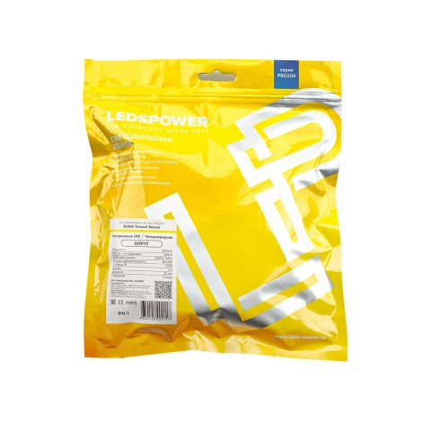 Светодиодная лента четырехрядная 47Вт/м 24В 3м LEDS POWER ПРО200 009117