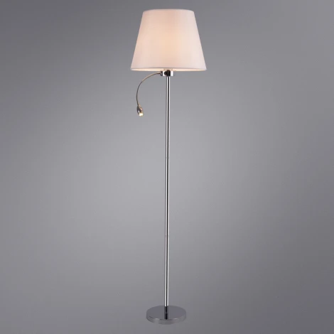 Торшер для чтения Arte Lamp Elba A2581PN-2CC (220V, выключатель)
