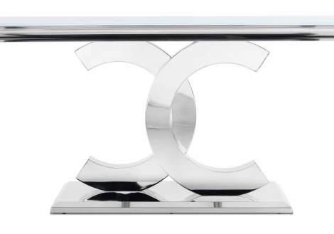 Стол на тумбе Woodville Klod белый 15304