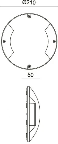 Встраиваемый светильник уличный Deko-Light Helios 732049 (LED, 220V, круглые, IP67)