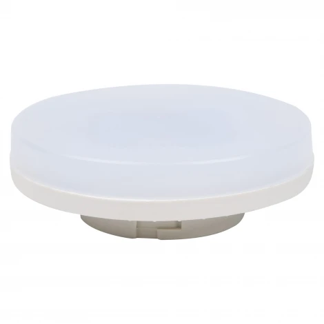 Лампочка светодиодная таблетка белая GX53 7W 3000-4000K Uniel LED-GX53-7W/4000K+3000K/GX53/FR PLB02WH