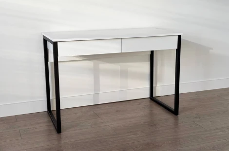 Стол Юниор Mebelson (ЛДСП,Металл/Светлое дерево,Черный) арт.SMU-01.3261