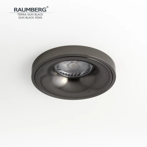 Встраиваемый светильник RaumbergTerra GBk\GBk Gun Black\Gun Black