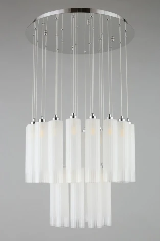 Подвесная люстра ярусная каскадная Aployt Francesca APL.859.06.27 (220V, на проводе)