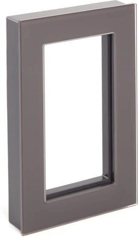 Рамка на 2 поста (коричневый) Stekker Катрин 39569