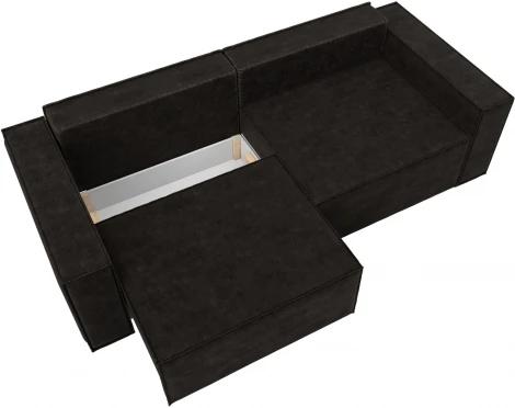 Диван прямой Куба Лига Диванов (Велюр) арт.126558