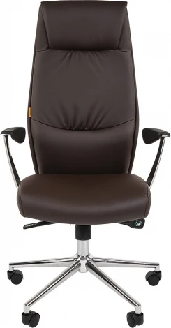 Компьютерное кресло CHAIRMAN VISTA эко (Металл,Экокожа/Коричневый)
