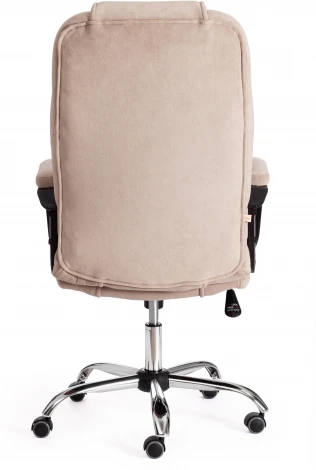 Компьютерное кресло игровое Tetchair BERGAMO (Флок/Бежевый)