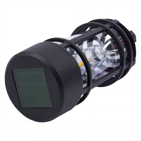 Садовый светильник на солнечной батарее «Винтаж», 1 филаментная лампа. Теплый белый свет. 1*ААA Ni-Mh аккумулятор в/к. IP44 Uniel USL-S-189/PT480 VINTAGE