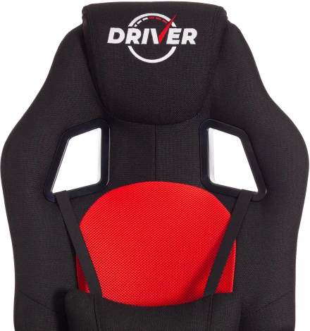 Кресло DRIVER (22) Tetchair (Черный,Красныйй).