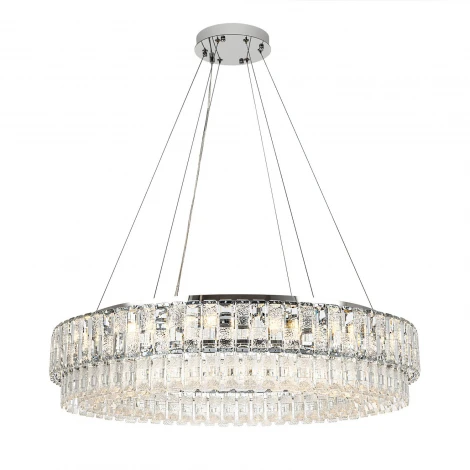 Подвесная люстра хрустальная Modelux ML.7039.800 CR