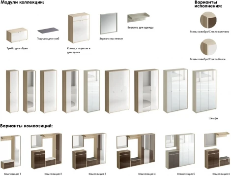 Вешалка ОГОГО для одежды Latte (ЛДСП)