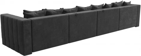 Диван П-образный Лига-052 НПБ Лонг Лига Диванов (Велюр) арт.128853