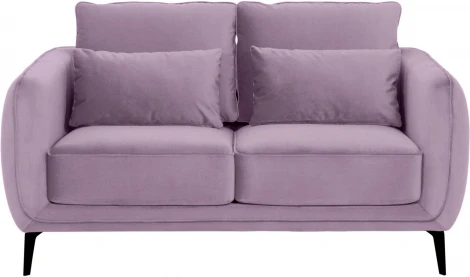 Диван Amsterdam двухместный ОГОГО (арт.342692), (Ткань/Сиреневый)