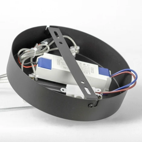 Подвесной светильник ярусный Lussole Hardin LSP-7428 (LED, 220V, на тросе, кольцо)