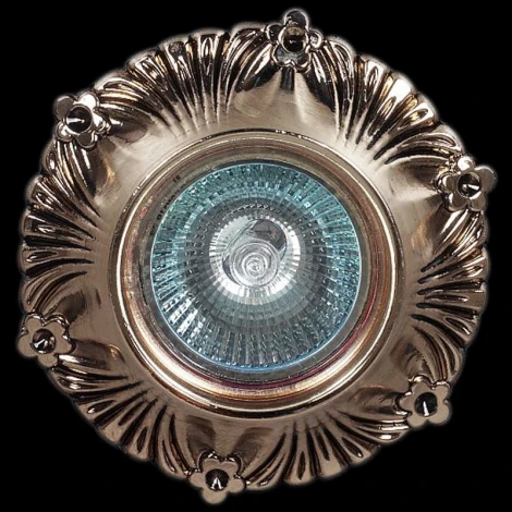 Встраиваемый точечный светильник Sneha 001/URS MR16 GD+BK (220V, круглые)