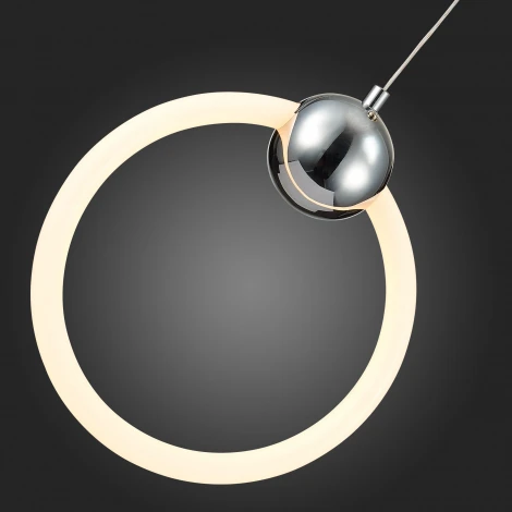 Подвесной светильник ST Luce Giera SL1578.103.01 (LED, 220V, на проводе, кольцо)