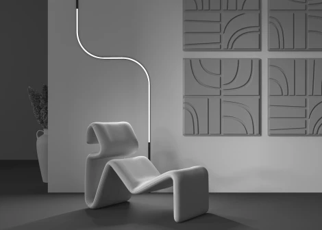 Трековый светильник магнитный 24W 48V Maytoni Flex TR180-1-24WTW-B (LED)