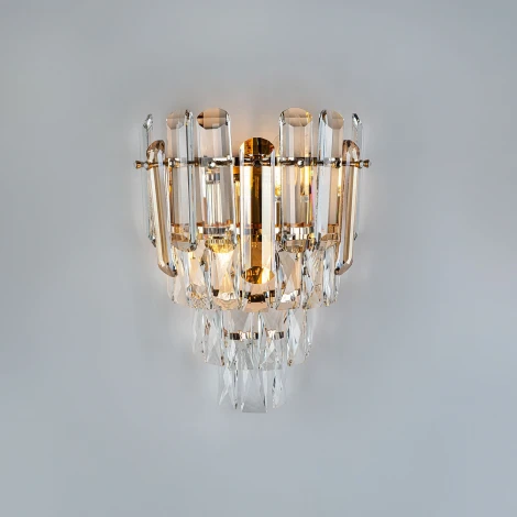 Бра хрустальное Modelux MODELUX ML.9006.02 GD-BR