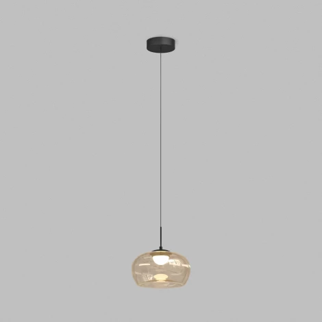 Подвесной светильник светодиодный Denkirs Floa DK6742-BK+AM