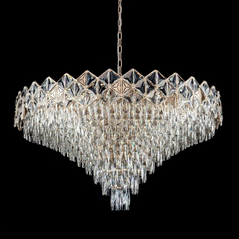 Подвесная люстра хрустальная Modelux MODELUX ML.7555.31 GD