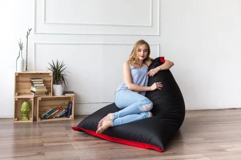 Кресло Dreambag Пирамида Черно-Красная (Классический) 3516901