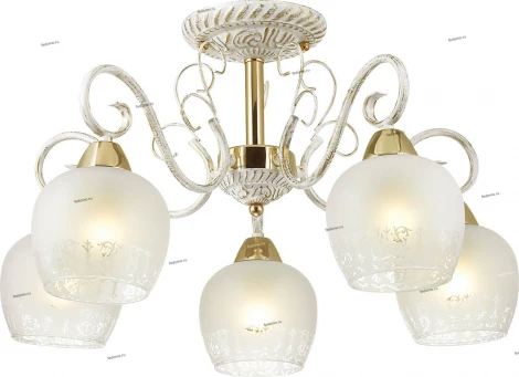 Потолочная люстра Lumion Biancopa 3505/5C