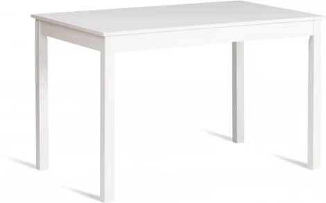 Обеденный комплект Хадсон (стол + 4 стула)/ Hudson Dining Set (mod.0102) (МДФ /Белый)