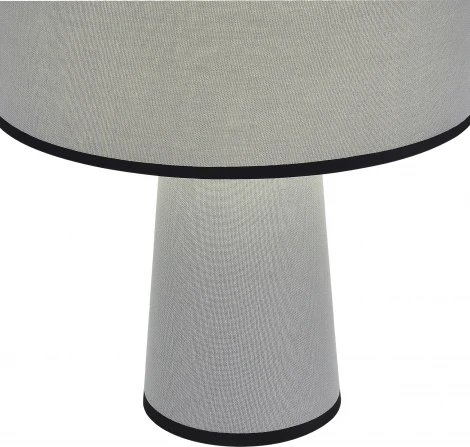 Настольная лампа ST Luce Jackie SL1354.714.01 Серый/Серый, Черный E27 1*40W (220V, круглые)