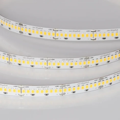 Светодиодная лента ULTRA-A288-10mm 24V Warm2700 (17 W/m, IP20, 5m) (Arlight, высок.эфф.200 лм/Вт) 054932