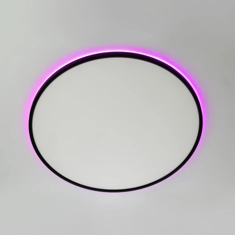Потолочнвый светильник RGB круглый светодиодный Citilux Norma CL749601 (220V, пульт управления, круглые, IP40)
