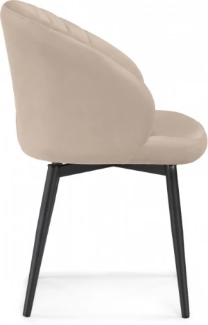 Стул на металлокаркасе Бэнбу крутящийся (Бэнбу крутящийся MR-26 / черный) Woodville арт.586773