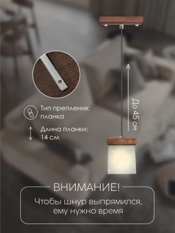 Подвесной светильник Мелодия Света PS1N 000039499