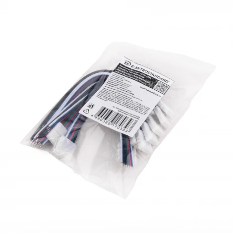 Коннектор для лент 5050+5050 24V 60Led 14,4W IP20 RGBW, 5050 RGBW гибкий односторонний (10pkt) Elektrostandard a053705