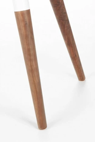 Стул Copine с кожаными сиденьем