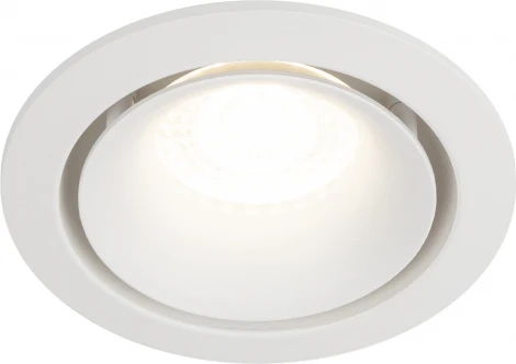 Встраиваемый точечный светильник ЭРА KL100 WH (12V, круглые)