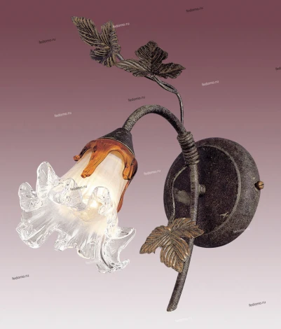 Бра N-Light BX-0452 BX-0452/1 khaki with black