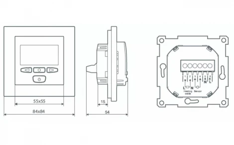 Терморегулятор Thermoreg TI-950 Design