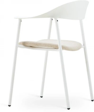 Стул Eila с подушкой пластик белый Stool Group арт.УТ000039779