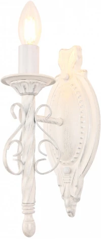Бра Arte Milano AM342620 342620/1W WT+SL (220V, подсвечник, свеча)