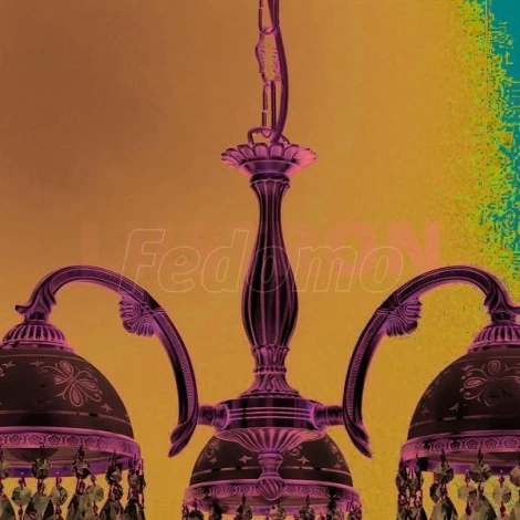 Подвесная люстра Reccagni Angelo 6000 L 6000/3 (220V, подвески, на цепи)